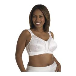Women's Playtex 18 Hour Easier On Front Close with Flex Back White