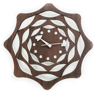 HGTV Mid-century Modern 20-inch George Nelson Webb Clock