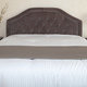 Angelica Adjustable Full/ Queen Tufted Fabric Headboard by Christopher Knight Home