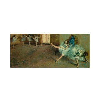 Edgar Degas 'Before the Ballet 1890-92' Canvas Art