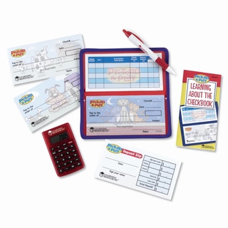 Checkbook with Calculator Pretend Play Set