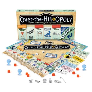 Late For The Sky Over-the-Hill-opoly Board Game