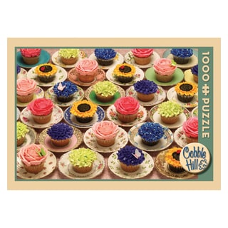 Cupcakes and Saucers Jigsaw Puzzle: 1000 Pcs