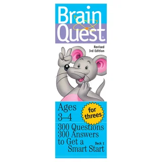 Workman Publishing Brain Quest For Threes Game
