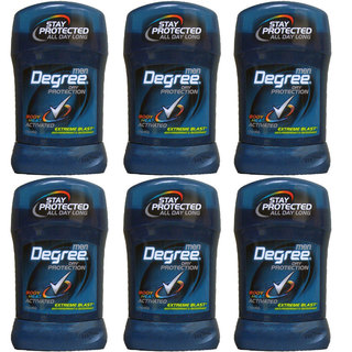 Degree Extreme Blast 1.7-ounce Invisible Solid Antiperspirant Deodorant (Pack of 6)