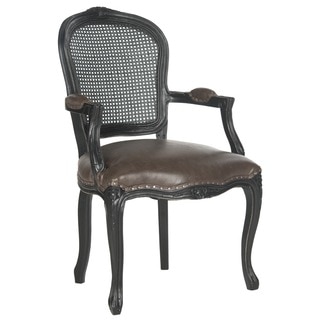 Safavieh Old World Dining Mckenna Antique Brown Arm Chair