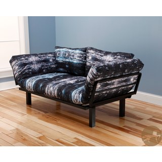 Christopher Knight Home Multi-Flex Black Metal Daybed/Lounger with Snake Skin Mattress and Pilllows Set