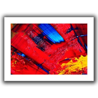Byron May 'Passionate Explosion' Unwrapped Canvas Wall Art