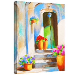 Susi Franco 'Tuscan Morning Stillness' Gallery-wrapped Canvas Wall Art