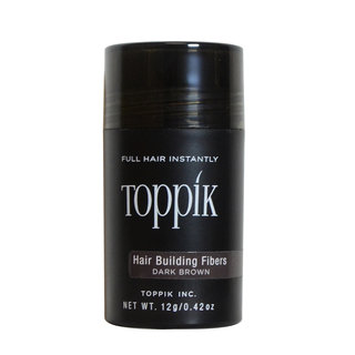 Toppik Dark Brown 0.42-ounce Hair Building Fibers