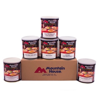 Mountain House Freeze Dried Lunch/ Dinner Favorites Kit (Pack of 6)