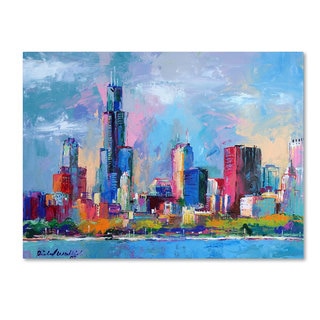 Richard Wallich 'Chicago 5' Canvas Art