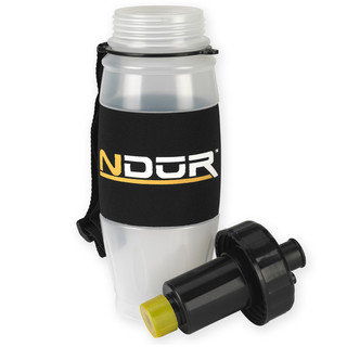 NDuR 28oz Clear Pull Top Bottle with Advanced Filter