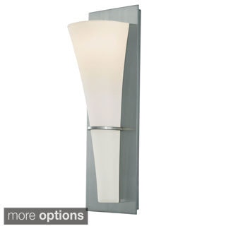 Barrington 1-light Opal Etched Glass Modern Wall Sconce