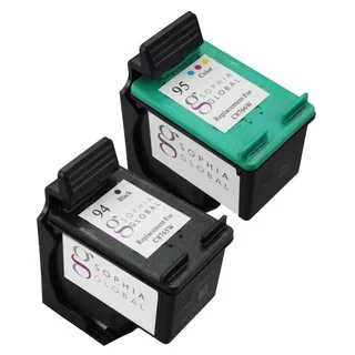 Sophia Global HP 94 and HP 95 Black/ Color Ink Cartridge Replacement (Remanufactured)