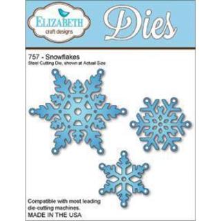 Elizabeth Craft Designs Metal Die - Snowflakes