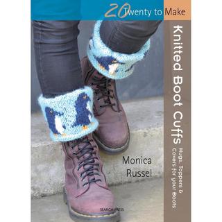 Search Press Books - Knitted Boot Cuffs (20 To Make)