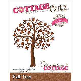 CottageCutz Elites Die 2.9 X3.5 - Fall Tree