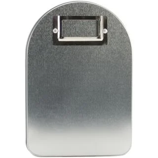 Medium Tin Mailbox W/Flag & Label Holder - 6 X8 X4