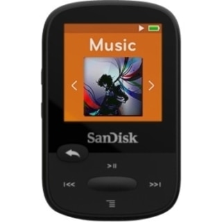 SanDisk Clip Sport SDMX24-008G 8 GB Flash MP3 Player - Black