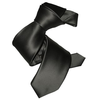 Dmitry Men's Grey Italian Silk Tie