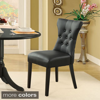 Silhouette Modern Tufted Back Dining Chair