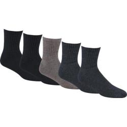 Men's Dockers Cushion Comfort Sport Short Crew Socks (10 Pairs) Navy Assortment