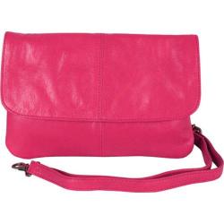 Women's Latico Lidia Crossbody Bag 7981 Fuchsia Leather