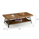 Pine Canopy Kaibab Rustic Reclaimed Wood Coffee Table - Thumbnail 1