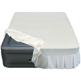 Altimair Raised 20-inch Queen-size Airbed with Perfectly Fitted Skirted Sheet Cover