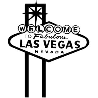 Welcome to Las Vegas Sign Vinyl Wall Decal