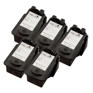 Sophia Global Remanufactured Black Ink Cartridge Replacement for Canon PG-210XL (Pack of 5)