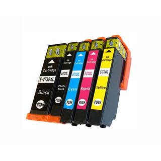 Replacement Ink Cartridges for Epson 273 T273 T273XL T273020 T273120 T273220 T273320 T273420 (Pack Of 5)