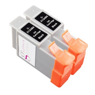 Sophia Global Compatible Ink Cartridge Replacement for Canon BCI-24 (2 Black)