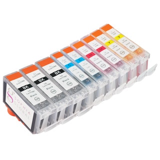 Sophia Global Compatible Ink Cartridge Replacement for Canon BCI-3e (3 Black, 2 Cyan, 2 Magenta, 2 Yellow)