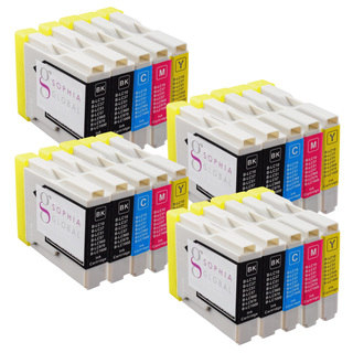 Sophia Global Compatible Ink Cartridge Replacement for Brother LC51 (8 Black, 4 Cyan, 4 Magenta, and 4 Yellow)