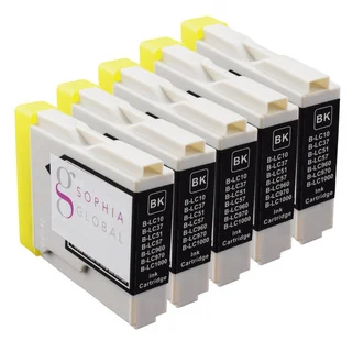 Sophia Global Compatible Ink Cartridge Replacement for Brother LC51 (5 Black)