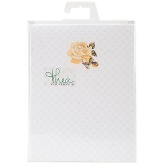 Yellow Rose On Aida Counted Cross Stitch Kit - 5-1/8 X5-1/8 16 Count