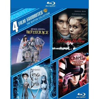 4 Film Favorites: Tim Burton Collection (Blu-ray Disc)