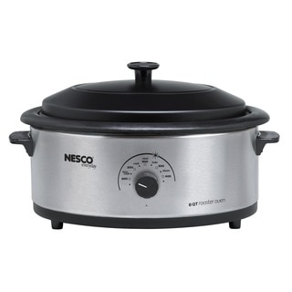 Nesco 6-quart Stainless Steel Roaster Oven