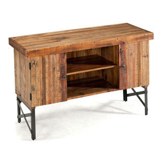Emerald Chandler Reclaimed-look Wood Sofa Table