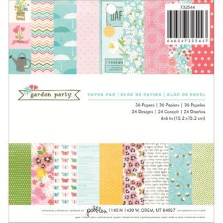 Garden Party Paper Pad 6 X6 36/Sheets -