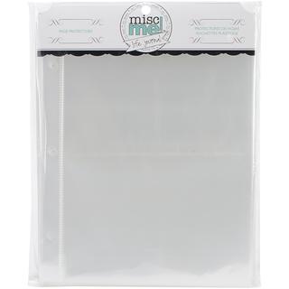Misc Me Page Protectors 8 X6 40/Pkg - Variety Pack