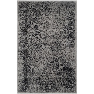 Safavieh Adirondack Vintage Distressed Grey / Black Rug (2'6 x 4')