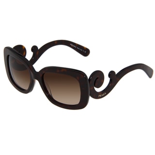 Prada Women's 'PR 27OS 2AU6S1' Tortoise Baroque Sunglasses