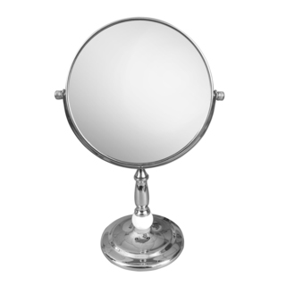 Free Standing Victorian Style 5X Magnifying Makeup Mirror by Elegant Home Fashions