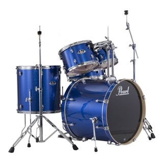 Pearl Export 5-piece Electric Blue Sparkle Drum Kit