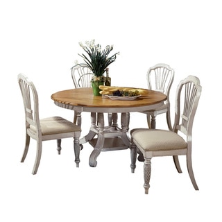 Wilshire 5-piece Round Dining Set with Side Chairs