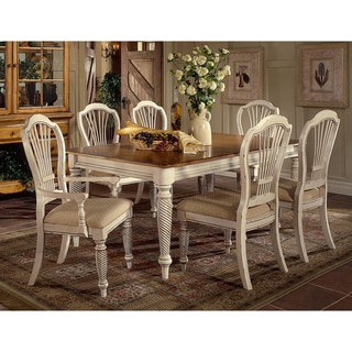 Wilshire 7-piece Rectangle Dining Set with Side Chairs