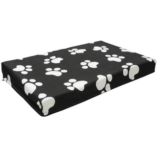 GoPetClub Black/White Orthopedic Memory Foam Pet Bed